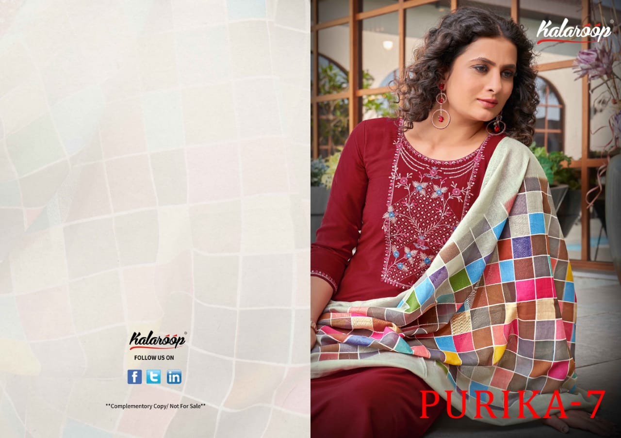 Kalaroop kurti PURIKA VOL 7